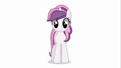 Size: 1920x1080 | Tagged: safe, artist:egrock, starlight glimmer, sweetie belle, oc, oc:sweetieck dreams, animated, cake, cute, eyelashes, female, filly, floppy ears, foal, food, g4, happy birthday, hooves, horn, imported from derpibooru, magic, magic aura, mare, not sweetie belle, pinpoint eyes, pony, s5 starlight, simple background, smiling, tail, teenager, two toned mane, two toned tail, unicorn, unicorn horn, webm