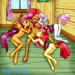 Size: 1700x1700 | Tagged: explicit, artist:anibaruthecat, apple bloom, babs seed, scootaloo, sweetie belle, anthro, anus, applecest, appleseed, ass, banned from derpibooru, belly button, blushing, breastfeeding, breasts, busty babs seed, butt, cape, clothes, cmc foursome, cmc threesome, cousins, cunnilingus, cutie mark crusaders, delicious flat chest, female, flattle bloom, foursome, group sex, imported from twibooru, incest, lesbian, lolicon, nipples, nudity, oral, scootaflat, sex, shipping, suckling, sweetiebloomaloo, underage, underhoof, unguligrade anthro, vaginal secretions, vulva