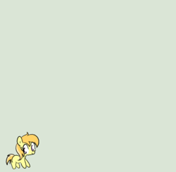 Size: 486x476 | Tagged: safe, artist:algoatall, earth pony, female, filly, foal, g4, imported from derpibooru, noi, pony, simple background, solo, tan background