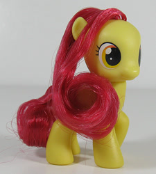 Size: 540x600 | Tagged: safe, photographer:breyer600, apple bloom, adorabloom, cute, earth pony, female, filly, foal, g4, imported from derpibooru, irl, photo, pony, solo, toy
