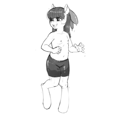 Size: 5000x5000 | Tagged: questionable, artist:kevinsano, apple bloom, anthro, banned from derpibooru, female, imported from twibooru, lolicon, solo, solo female, underage, wet, wet mane