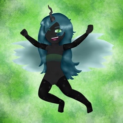 Size: 1512x1512 | Tagged: suggestive, artist:zeklullaby, queen chrysalis, banned from derpibooru, female, horn, horned humanization, human, humanized, imported from twibooru, lolicon, solo, solo female, underage, younger