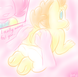 Size: 767x762 | Tagged: explicit, artist:lamia, pinkie pie, anthro, baby, babycon, banned from derpibooru, female, hand, imported from twibooru, lesbian, lolicon, pumpkin cake, pumpkin pie (ship), shipping, underage, unguligrade anthro
