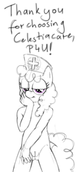 Size: 1413x3000 | Tagged: explicit, artist:smudge proof, anthro, banned from derpibooru, bedroom eyes, female, imported from twibooru, lolicon, monochrome, nudity, nursery rhyme, simple background, sketch, solo, solo female, text, underage, vagina, young