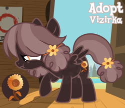 Size: 1280x1110 | Tagged: safe, artist:enneira20, artist:vi45, oc, adoptable, base used, female, filly, foal, imported from derpibooru, pegasus, pony, quadrupedal, solo