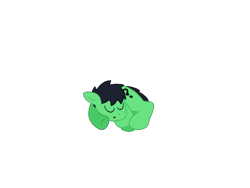 Size: 1600x1200 | Tagged: safe, oc, oc:colt anon, anonymous artist, colt, curled up, earth pony, foal, free to use, g4, imported from derpibooru, male, oc only, open mouth, pony, simple background, sleeping, solo, transparent background
