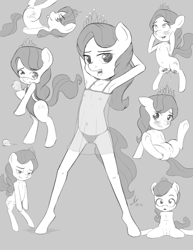 Size: 1700x2200 | Tagged: explicit, artist:vsdrawfag, diamond tiara, adorasexy, anthro, banned from derpibooru, bipedal, blushing, breasts, chest fluff, clothes, cute, cute porn, delicious flat chest, diamondbetes, female, foalcon, food, heart eyes, ice cream, imported from twibooru, lip bite, lolicon, monochrome, nipples, nudity, one-piece swimsuit, open mouth, panties, see-through, sex toy, sexy, sketch, solo, solo female, spread legs, spreading, swimsuit, tongue out, underage, underhoof, underwear, unguligrade anthro, vaginal secretions, vibrator, vulva, wingding eyes