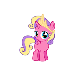 Size: 270x270 | Tagged: safe, alicorn, colored wings, crown, cute, female, filly, foal, g4, gameloft, gradient wings, imported from derpibooru, jewelry, my little pony: magic princess, official, pony, princess skyla, regalia, simple background, skylabetes, solo, spread wings, toy interpretation, transparent background, wings