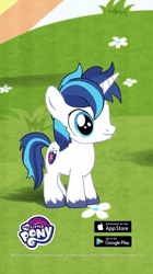 Size: 720x1280 | Tagged: safe, shining armor, age difference, age regression, alicorn, animated, colt, colt shining armor, female, foal, g4, gameloft, horn, imported from derpibooru, male, meme, my little pony logo, my little pony: magic princess, pony, princess cadance, ship:shiningcadance, shipping, sound, straight, the bride and the ugly ass groom, unicorn, webm, younger