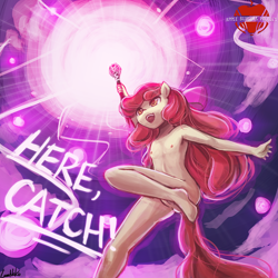 Size: 750x750 | Tagged: explicit, artist:lumineko, apple bloom, anthro, apple bloomers, banned from derpibooru, breasts, delicious flat chest, female, imported from twibooru, lolicon, nipples, nudity, small breasts, solo, solo female, underage, unguligrade anthro, vulva