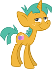 Size: 106x139 | Tagged: safe, colt, foal, freckles, g4, gameloft, horn, imported from derpibooru, male, mobile game, my little pony: friendship is magic, my little pony: magic princess, pony, simple background, smiling, snails, solo, transparent background, unicorn