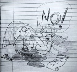 Size: 2859x2664 | Tagged: grimdark, artist:dhm, twilight sparkle, oc, oc:filly anon, abstract background, agony, blood, corpse, crying, dead, depressing, emanata, female, filly, foal, g4, gun, gunshot, handgun, holding a pony, imported from derpibooru, injured, melancholy, pain, pistol, pony, sad, scroll, shaking, sobbing, speech bubble, suicide, suicide note, tears of pain, text, wailing, weapon