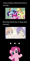 Size: 500x1000 | Tagged: suggestive, pinkie pie, anime, banned from derpibooru, female, imported from twibooru, lolicon, otaku, random, seems legit, underage, wtf
