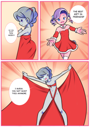 Size: 1442x2020 | Tagged: explicit, diamond tiara, silver spoon, artist needed, banned from derpibooru, human, humanized, imported from twibooru, lolicon, naked ribbon, nudity, underage