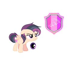 Size: 750x625 | Tagged: safe, artist:auroraskylineyt, artist:rynnlvansa, oc, oc:artrisa crumble, female, filly, foal, imported from derpibooru, offspring, parent:rumble, parent:scootaloo, parents:rumbloo, pegasus, pony