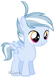Size: 724x1020 | Tagged: safe, artist:phwuffies, oc, oc:blizzard, colt, foal, imported from derpibooru, male, offspring, parent:rainbow dash, parent:soarin', parents:soarindash, pegasus, pony