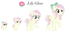 Size: 1280x553 | Tagged: safe, artist:lps604, oc, oc:lily glow, female, filly, foal, hybrid, imported from derpibooru, interspecies offspring, mare, offspring, parent:discord, parent:fluttershy, parents:discoshy, pegasus, pony, teenager