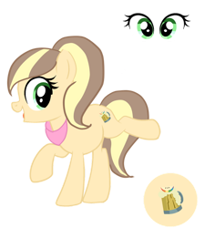 Size: 750x835 | Tagged: safe, artist:lps604, oc, oc:zap apple cider, earth pony, female, filly, foal, imported from derpibooru, offspring, parent:applejack, parent:caramel, parents:carajack, pony