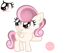 Size: 749x514 | Tagged: safe, artist:lps604, oc, oc:solstice blossom, female, filly, foal, imported from derpibooru, oc only, offspring, parent:pound cake, parent:princess flurry heart, parents:poundflurry, pegasus, pegasus oc, pony, simple background, solo, transparent background