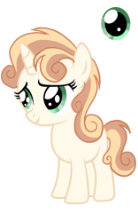 Size: 846x1355 | Tagged: safe, artist:lps604, oc, oc:sweetie tune, female, filly, foal, horn, imported from derpibooru, oc only, offspring, parent:button mash, parent:sweetie belle, parents:sweetiemash, pony, simple background, solo, transparent background, unicorn, unicorn oc