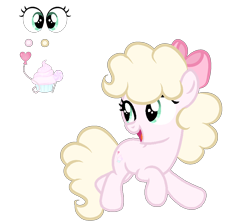 Size: 1593x1420 | Tagged: safe, artist:lps604, oc, oc:candy cake, earth pony, female, filly, foal, imported from derpibooru, oc only, offspring, parent:cheese sandwich, parent:pinkie pie, parents:cheesepie, pony, simple background, solo, transparent background