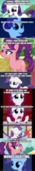 Size: 500x2386 | Tagged: safe, artist:cosmas-the-explorer, rarity, 2026, begging, caption, crying, edit, edited screencap, female, filly, filly rarity, foal, g4, image macro, impact font, implied diamond tiara, imported from derpibooru, meme, my little pony: friendship is magic, parody, pony, screencap, spoiled rich, text, the amazing world of gumball, the cart before the ponies, the cutie mark chronicles, the gourmet, the wonderfully weird world of gumball, whining, younger, younger spoiled rich