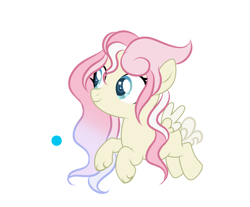 Size: 749x620 | Tagged: safe, artist:lps604, oc, oc:butterfly rose, female, filly, foal, hybrid, hybrid oc, imported from derpibooru, interspecies offspring, oc only, offspring, parent:discord, parent:fluttershy, parents:discoshy, pegasus, pony, simple background, solo, transparent background