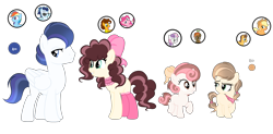 Size: 4096x2017 | Tagged: safe, artist:lps604, applejack, button mash, pinkie pie, rainbow dash, sweetie belle, caramel, cheese sandwich, earth pony, female, filly, foal, g4, horn, imported from derpibooru, male, mare, offspring, parent:applejack, parent:button mash, parent:caramel, parent:cheese sandwich, parent:pinkie pie, parent:rainbow dash, parent:soarin', parent:sweetie belle, parents:carajack, parents:cheesepie, parents:soarindash, parents:sweetiemash, pegasus, pony, simple background, soarin', stallion, transparent background, unicorn