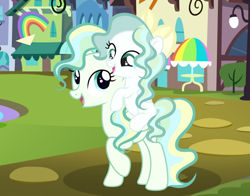 Size: 750x587 | Tagged: safe, artist:lps604, oc, oc:misty skies, female, filly, foal, g4, imported from derpibooru, mare, mother and child, mother and daughter, offspring, outdoors, parent:sky stinger, parent:vapor trail, parents:vaporsky, pegasus, pony, vapor trail