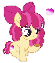 Size: 1052x1196 | Tagged: safe, artist:dayspring-dawnyt, oc, earth pony, female, filly, foal, imported from derpibooru, offspring, parent:apple bloom, parent:tender taps, parents:tenderbloom, pony