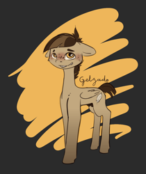 Size: 913x1087 | Tagged: explicit, artist:geljado, balls, blushing, colt, featherweight, floppy ears, foal, foalcon, g4, genitals, imported from derpibooru, male, nudity, pegasus, pony, sheath, simple background, solo