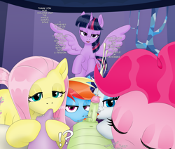 Size: 4000x3389 | Tagged: explicit, artist:anonymousandrei, fluttershy, pinkie pie, rainbow dash, rarity, spike, twilight sparkle, age difference, alicorn, ball licking, balls, blowjob, cum, cumming, derpibooru exclusive, double blowjob, dragon, earth pony, female, fivesome, foalcon, g4, genitals, horn, imported from derpibooru, indoors, licking, licking cock, male, male pov, mare, multiple blowjob, nipple licking, nipple stimulation, nipples, nudity, offscreen character, offscreen male, oral, pegasus, penis, pony, pony on dragon action, pov, pseudoincest, sex, ship:flutterspike, ship:pinkiespike, ship:rainbowspike, ship:sparity, ship:twispike, shipping, spike gets all the mares, spike's room, straight, thumb sucking, tongue out, twilight is a foal fiddler, unicorn