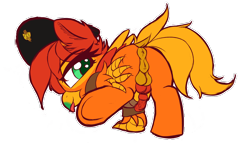Size: 2236x1280 | Tagged: explicit, artist:frosthawkpone, oc, oc:amber wing, anus, balls, filly, foal, foalcon, futa, futa filly, futa oc, genitals, herm, hippogriff, imported from derpibooru, intersex, nudity, oc only, penis, ponut, simple background, solo, solo futa, solo herm, transparent background, vulva