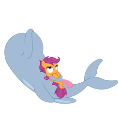 Size: 3464x3464 | Tagged: explicit, artist:feraline(r), editor:feraline(r), scootaloo, anus, bestiality, dolphin, dolphin penis, female, filly, foal, foalcon, g4, holding a pony, imported from derpibooru, interspecies, male, nudity, penetration, penis, pony, precum, seaponified, seapony, seapony scootaloo, sex, simple background, species swap, transparent background, vaginal