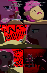 Size: 1989x3072 | Tagged: explicit, grimdark, grotesque, artist:anonymousandrei, pinkie pie, comic:life of li'l cheese, blood, blowjob, bondage, cbt, colt, comic, crying, derpibooru exclusive, earth pony, female, foal, foalcon, g4, genital mutilation, genital torture, genitals, gore, guro, imported from derpibooru, incest, knife, li'l cheese, male, mare, mother and child, mother and son, mutilation, nudity, older, older pacific glow, older pinkie pie, oral, pacific glow, penectomy, penis, pinkamena diane pie, pony, rape, screaming, sex, tied, torture