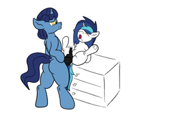 Size: 1754x1240 | Tagged: explicit, artist:bun_burst, shining armor, age difference, anal, colt, dilf, duo, duo male, father and child, father and son, foal, foalcon, g4, gay, genitals, horn, imported from derpibooru, incest, infidelity, male, night light, nudity, penetration, penis, pony, sex, ship:shining light, shipping, short mane, simple background, spread legs, spreading, stallion, stallion on colt, unicorn, white background