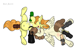 Size: 1754x1240 | Tagged: explicit, artist:bun_burst, age difference, anus, balls, belly, belly button, big belly, brother and sister, colt, creampie, cum, cum inflation, disembodied penis, earth pony, equal opportunity lewd, female, filly, foal, foalcon, g4, gay, genitals, group sex, heart, horsecock, imported from derpibooru, incest, inflation, lidded eyes, male, nudity, open mouth, pegasus, penetration, penis, ponut, pony, pound cake, pumpkin cake, sex, shipping, sibling incest, siblings, simple background, size difference, stallion, stallion on colt, stallion on filly, straight, tongue out, vaginal, vulva, white background