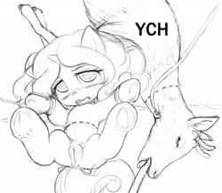 Size: 3493x3038 | Tagged: explicit, semi-grimdark, artist:darkstylerz, oc, advertisement, anus, commission, crotchboobs, cute, cute porn, deer, female, filly, foal, foalcon, freckles, frog (hoof), genitals, hooves, horn, imported from derpibooru, nipples, nudity, pony, sketch, spreading, surgery, transplant, underhoof, unicorn, vulva, your character here