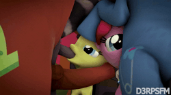 Size: 1920x1080 | Tagged: explicit, artist:d3rpsfm, 2025, 3d, age difference, animated, balls, blowjob, changeling, changeling male on filly action, changeling on filly action, changeling on pony action, earth pony, exhibitionism, female, filly, foal, foalcon, g4, genitals, horn, imported from derpibooru, interspecies, male, no sound, nudity, oral, pacific glow, penetration, penis, pokey pierce, pony, public sex, pumpkin cake, sex, ship:pokeyglow, shipping, source filmmaker, stallion, stallion on filly, straight, trouble shoes, unicorn, webm