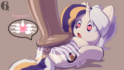 Size: 1501x852 | Tagged: explicit, artist:6i6as, oc, oc:solarah, 1000 hours in ms paint, age difference, alicorn, alicorn oc, an egg being attacked by sperm, anus, butt, cum, cum everywhere, edit, egg cell, female, filly, foal, foalcon, genitals, heart, heart eyes, horn, horsecock, imported from derpibooru, impregnation, male, missionary position, nudity, penis, plot, ponut, pony, sex, size difference, spermatozoon, stallion, stallion on filly, straight, too big, wingding eyes, wings