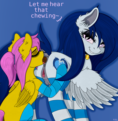 Size: 4300x4400 | Tagged: explicit, grotesque, artist:sassysvczka, oc, oc:sassysvczka, oc:windy forrest, age difference, alternate version, analingus, analingus on female, anatomically correct, anus, bust, butt, clitoris, clothes, collar, crotchboobs, dark genitals, dock, duo, duo female, ear fluff, eyes closed, eyes rolling back, female, female on female analingus, fetish, filly, filly on mare, foal, foalcon, genitals, grin, imported from derpibooru, incest, lesbian, looking back, mare, name tag, nipples, nudity, oc only, open mouth, open smile, oral, part of a set, pegasus, pegasus oc, pet tag, plot, pony, ponytail, poop, poop eating, pooping, raised hoof, scat, sex, siblings, sisters, sitting, smiling, socks, spread wings, standing, striped socks, sucking, tail, talking, text, vaginal secretions, vulva, vulvar winking, wing fluff, wings