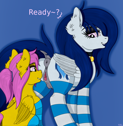 Size: 4300x4400 | Tagged: explicit, artist:sassysvczka, oc, oc:sassysvczka, oc:windy forrest, anatomically correct, anus, butt, clitoris, clothes, collar, crotchboobs, dark genitals, dock, duo, duo female, ear fluff, female, filly, foal, foalcon, folded wings, genitals, grin, imminent oral, imminent piss drinking, imminent sex, imported from derpibooru, incest, legwear, lesbian, looking at each other, looking at someone, looking back, makeup, mare, name tag, nipples, nudity, oc only, open mouth, open smile, part of a set, pegasus, pegasus oc, pet tag, plot, pony, ponytail, siblings, sisters, sitting, smiling, socks, standing, stockings, striped socks, tail, talking, text, thigh highs, vaginal secretions, vulva, vulvar winking, wing fluff, wings
