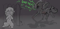 Size: 2484x1200 | Tagged: explicit, grimdark, grotesque, artist:ulaaviz, oc, afterrape, aftersex, crotchboobs, crying, cum, defloration, earth pony, female, filly, foal, foalcon, genitals, implied rape, imported from derpibooru, my putrid ponies, nightmare fuel, nipples, nudity, pegasus, penis, pony, vulva