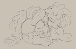 Size: 2057x1323 | Tagged: explicit, artist:dtcx97, anatomically correct, anus, balls, blank flank, brother and sister, butt, cake twins, cakecest, colt, crotchboobs, cum, cum string, cunnilingus, erection, eyes closed, female, ffm threesome, filly, foal, foalcon, g4, genitals, gray background, group sex, hooves, horn, horsecock, imported from derpibooru, incest, male, medial ring, monochrome, nipples, nudity, open mouth, oral, penis, pony, pound cake, pumpkin cake, sex, ship:caketwincest, shipping, siblings, simple background, sketch, straight, teats, threesome, tongue out, trio, twincest, twins, unicorn, vulva, wall of tags