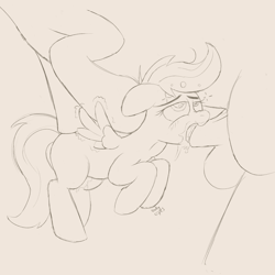 Size: 4960x4960 | Tagged: explicit, artist:gollygosh, scootaloo, age difference, blowjob, blushing, deepthroat, drool, duo, female, filly, foal, foalcon, g4, genitals, imported from derpibooru, male, monochrome, nudity, oral, pegasus, penis, pony, raised hoof, sex, solo focus, spread wings, stallion, stallion on filly, straight, vaginal secretions, wings