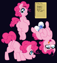 Size: 1098x1211 | Tagged: explicit, artist:vodkamewtwoni, pinkie pie, series:foal files, anus, ass up, balloonbutt, butt, creampie, cum, dark background, derpibooru exclusive, disembodied penis, dock, double penetration, earth pony, face down ass up, female, filly, filly pinkie pie, foal, foalcon, g4, genitals, group sex, imported from derpibooru, lined paper, looking at you, looking back, looking back at you, male, multiple penetration, notepad, nudity, oral, penetration, penis, plot, pony, rear view, sex, simple background, smiling, smiling at you, straight, tail, thighs, threesome, tongue out, vaginal, vaginal creampie, vulva, writing, younger