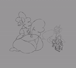 Size: 800x720 | Tagged: explicit, artist:parumpi, pinkie pie, spike, twilight sparkle, age difference, animated, balloonbutt, book, bottom heavy, butt, clipboard, clothes, dominant, dragon, dubious consent, earth pony, faceful of ass, fat, female, femdom, foalcon, front view butt, full body hotdogging, g4, grayscale, horn, huge butt, imported from derpibooru, impossibly large butt, large butt, lineart, magic, magic abuse, male, missing cutie mark, molestation, monochrome, no sound, panties, pen, personal space invasion, pony, reading, ship:pinkiespike, shipping, shirt, straight, t-shirt, trapped in panties, trio, underwear, unicorn, unicorn twilight, webm, wingless spike, writing