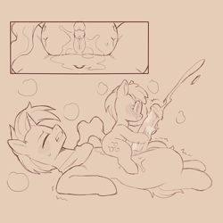 Size: 2400x2400 | Tagged: explicit, artist:cold-blooded-twilight, oc, oc:steel spark, anatomically correct, anus, both cutie marks, canon x oc, cum, cumming, dock, earth pony, eyes closed, female, filly, filly on stallion, foal, foalcon, foaldom, g4, hoofjob, horn, horsecock, imported from derpibooru, lineart, male, male pov, masturbation, monochrome, nudity, offscreen character, offscreen male, orgasm, peachy pie, penis, ponut, pony, pov, reverse cowgirl, reverse foalcon, shivering, stallion, straight, tail, unicorn, vaginal secretions, vulva