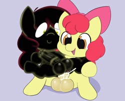 Size: 2048x1658 | Tagged: explicit, artist:dizzytizzy, apple bloom, balls, clitoris, creampie, creepybloom, cum, cute, cute porn, duo, earth pony, foal, foalcon, full package futa, futa, futa apple bloom, futa filly, futa filly on futa filly, futa on futa, g4, herm, imported from derpibooru, intersex, nudity, penetration, penis, pony, self paradox, self ponidox, selfcest, sex, shipping, vaginal, vaginal creampie, vulva