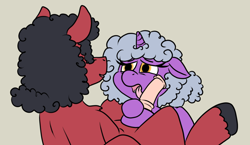 Size: 1113x647 | Tagged: explicit, artist:thebathwaterhero, oc, oc:bath, age difference, blowjob, duo, female, filly, foal, foalcon, imported from derpibooru, male, nudity, oc only, oral, penis, pony, sex, stallion, stallion on filly, straight